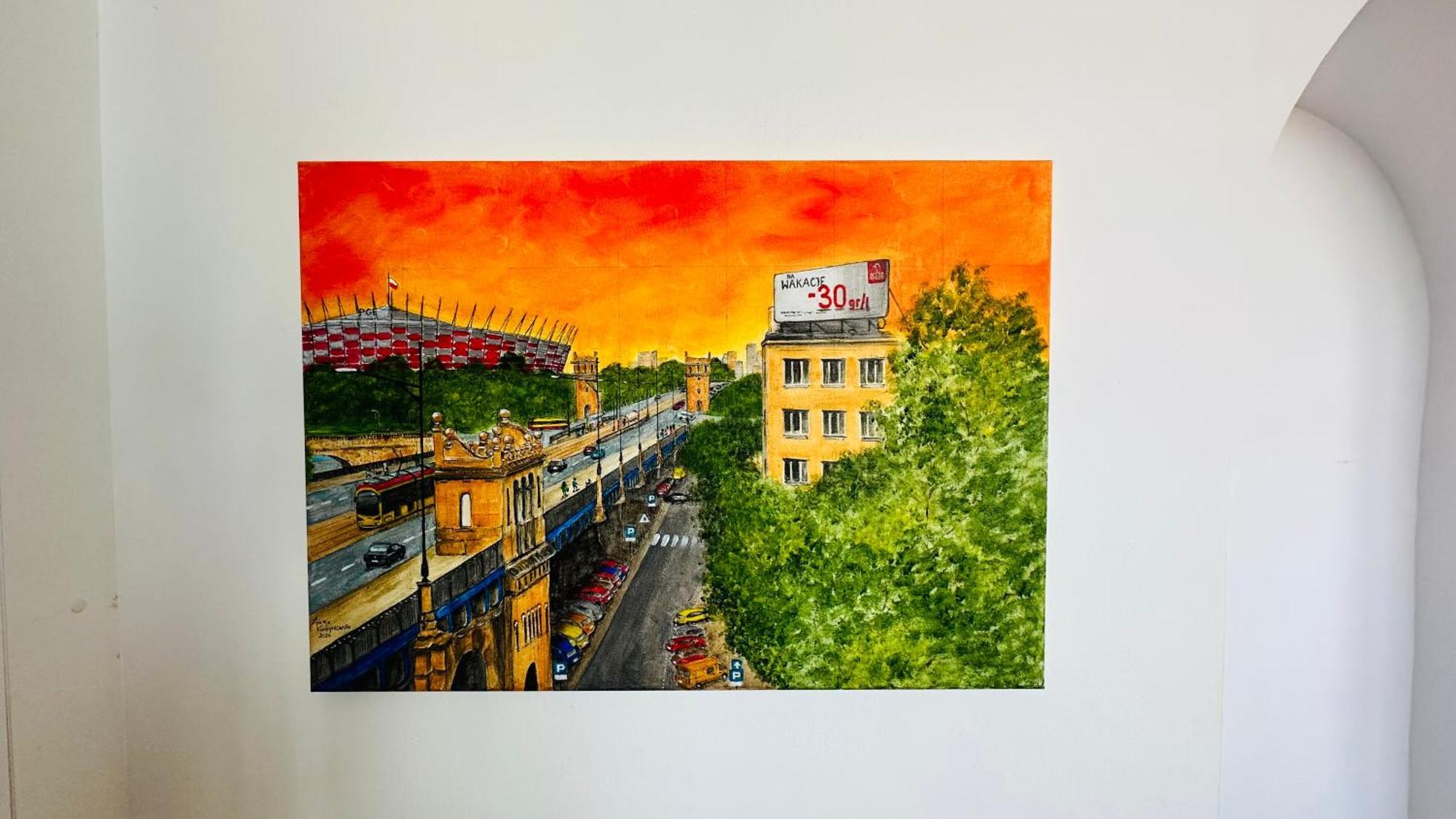Westside Panorama Pgn Stadium Apartment Warsaw Ngoại thất bức ảnh